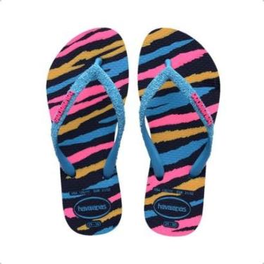 Imagem de Chinelo Havaianas Infantil Kids Slim Glitter-Unissex