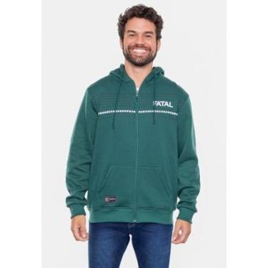 Imagem de Moletom Fatal Fashion Basic Canguru Aberto Masculino-Masculino