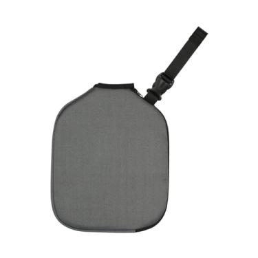 Imagem de KiBcsLic Capa protetora para raquete de tênis de mesa, à prova de poeira, ideal para armazenamento e transporte. Acessórios para raquete de pickleball.