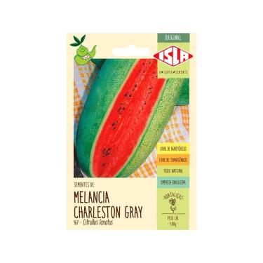Imagem de Kit Semente de Melancia Charleston Gray Isla 1g + Tomate Cereja Isla 0,15g