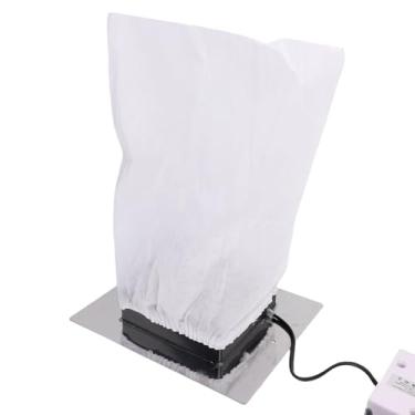 Imagem de ZJchao Coletor de pó para Unhas, Ventilador Potente de 60 W Com Filtro de Poeira Reutilizável para Arquivamento e Reparo de Unhas, Aspirador de pó para Em Aço Inoxidável (Plugue UE 220-240V)