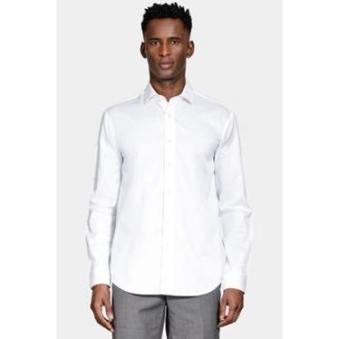 Imagem de Camisa Regular Social Wrinkle Free Branco-Masculino