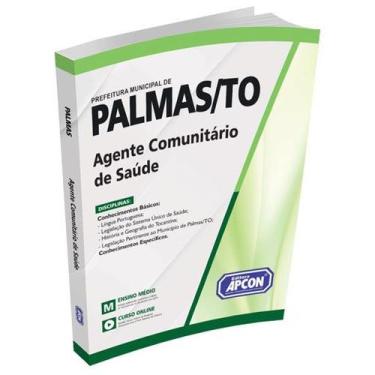 Imagem de Apostila Prefeitura de Palmas (TO) 2024 - Agente Comunitário de Saúde 
