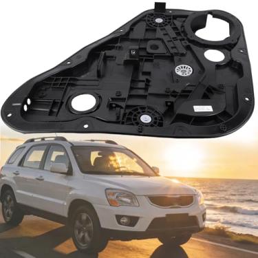 Imagem de Slakerbe Regulador de janela traseira direita sem motor, 83481D9000 Regulador de vidro elétrico com painel 83481 D9000 83481-D9000 compatível com Kia Sportage EX SX 2017 2018 2019 2020 2.0L 2.4L