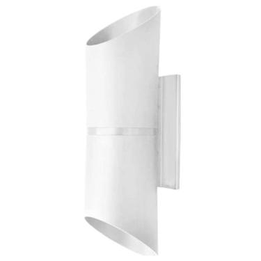 Imagem de Arandela Paris Externa Facho Duplo Chanfrado Branca