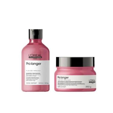 Imagem de Kit Pro Longer Shampoo 300ml e Máscara 250ml - L'Oréal - L'Oréal Profe