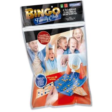 Imagem de Jogo de Bingo Family CLUB NA Solapa com Cartelas e Peças