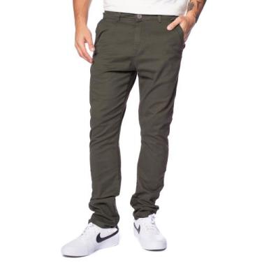 Imagem de Calça Masculina Gangster Slim Cinza, Cinza, 44