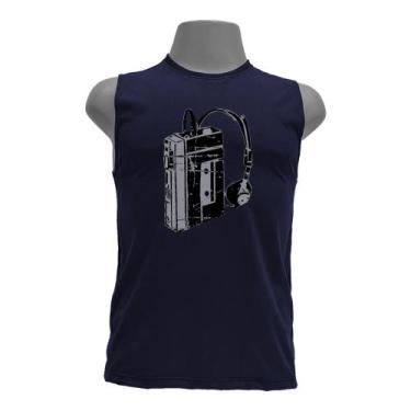 Imagem de Camiseta regata masculina - Walkman., Navy blue, Navy blue, PP