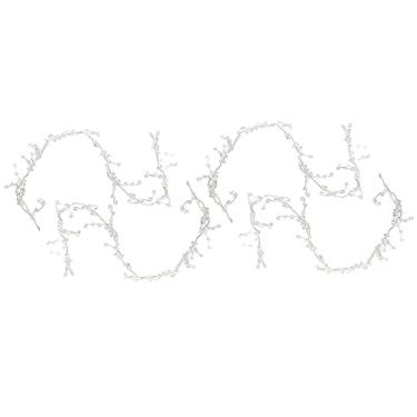 Imagem de Yosoo Guirlanda de Contas de Cristal Com Contas Brilhantes, Cabo Flexível, 4 Peças de Guirlanda de de Cristal Transparente de 49,2 pol., Perfeita para Casamento, Natal,