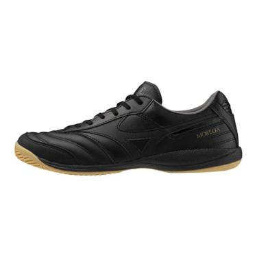 Imagem de Mizuno Tênis de futebol masculino Morelia Sala Elite Indoor, Preto ilimitado, 38