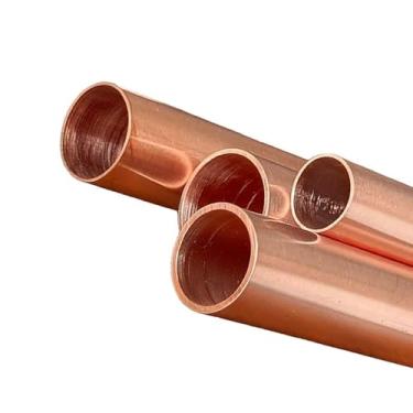 Imagem de Tubo De Cobre T2 De 1 Unidade-comprimento De 100/250/500mm, Parede De 28-38mm Od X 1-5mm, Resistente A Altas/baixas Temperaturas, Para Tubos De Gás E Hastes De Transformador(L 250mm,29x2mm)