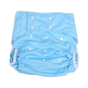 Imagem de Fralda Reutilizável Ajustável Para Adultos, Impermeável, Respirável E 