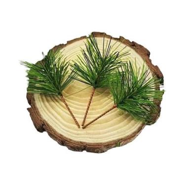 Imagem de Decorações De Árvore De Natal Verde Artificial De 7cm, 10 Peças, Acess