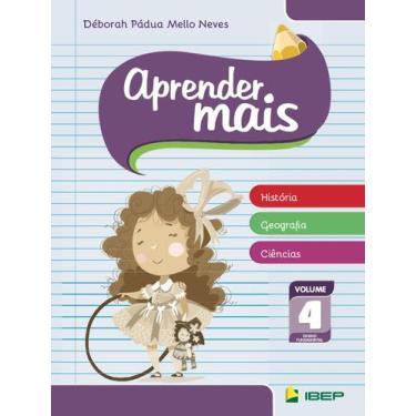 Imagem de Livro - Aprender mais História, Geografia e Ciências Vol 4