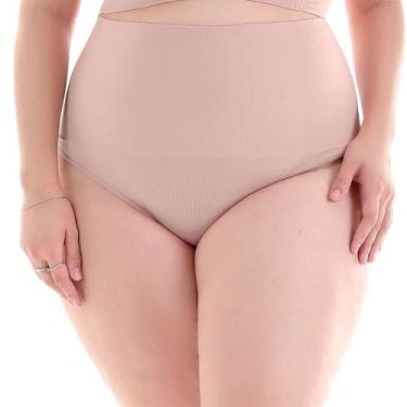 Imagem de Calcinha Fio Dental Plus Modeladora sem Costura Blush Zee Rucci, G3