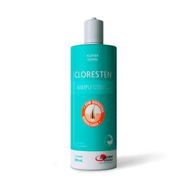 Imagem de Cloresten Shampoo para Cães e Gatos 500ml - Agener Uniao - Agener Uniã