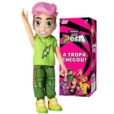 Imagem de Boneco Dos Rosa Void 26cm Articulado Original Novabrink