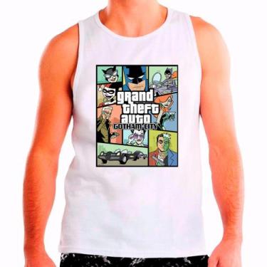 Imagem de Camiseta batman super herói camisa regata masculina lançamento 01 - DE