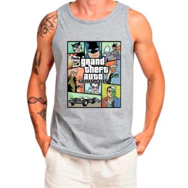 Imagem de Camiseta batman super herói camisa regata masculina lançamento 01 - DE