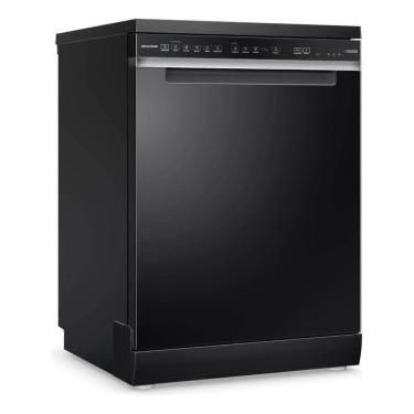 Imagem de Lava Loucas 15 Servicos Preta Smart Sensor 127v - Brastemp