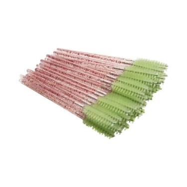 Imagem de Pincéis De Maquiagem Para Cílios Crystal, 100-200 Peças, Microbrush, P