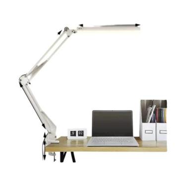 Imagem de Luminária De Mesa LED 10W Com Braço Articulado, Proteção Ocular, Regul