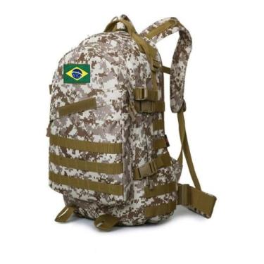 Imagem de Mochila Militar Assault Oxford 900d  40 L - JM Online, Deserto br