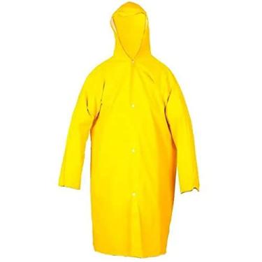 Imagem de CAPA CHUVA PVC FORRADA AMARELA G