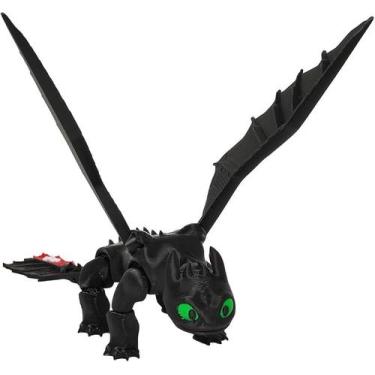 Imagem de Boneco Banguela Articulado 3D Desdentado Como Treinar Seu Dragão Furia