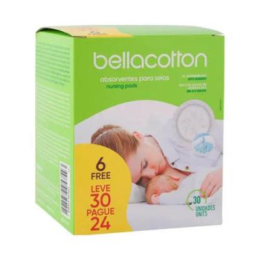 Imagem de Absorvente Para Seios Bellacotton Leve 30 Pague 24 Unidades