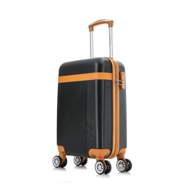 Imagem de Mala de viagem pequena de bordo Bruges Swiss Move Preta-Unissex