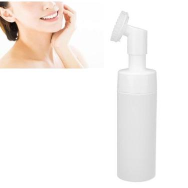 Imagem de Frasco pump espumador com escova de silicone - bazar do saara