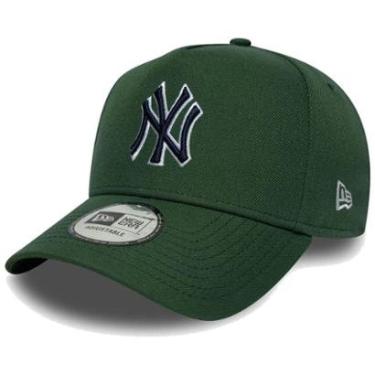 Imagem de Boné New Era 940 A-Frame New York Yankees Outline Script-Masculino