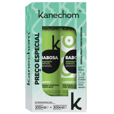 Imagem de Shampoo + Condicionador Kanechom Babosa 300ml