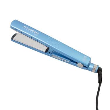 Imagem de Prancha Profissional Lizz Pro Titanium 480 Azul Bivolt - Lizz Professi