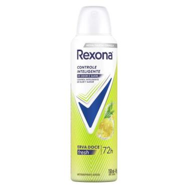 Imagem de Desodorante Antitranspirante Aerosol Feminino Rexona Erva Doce 150ml