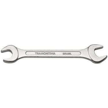 Imagem de Chave Fixa 6x7 mm Tramontina Basic com Corpo em Aço Especial Cromado, 