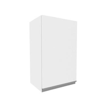 Imagem de Armário Aéreo Acordes Glamy MDF 40cm 1 Porta Branco Madesa, Branco