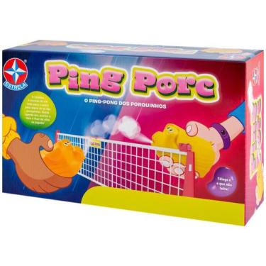 Imagem de Jogo Ping Porc o Ping Pong Dos Porquinhos - Estrela