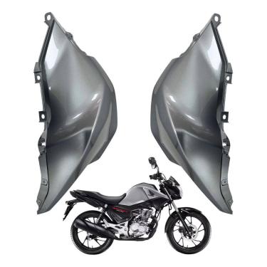 Imagem de Carenagem Lateral Tampa Aba Tanque Cg160 Start160 2025 Par