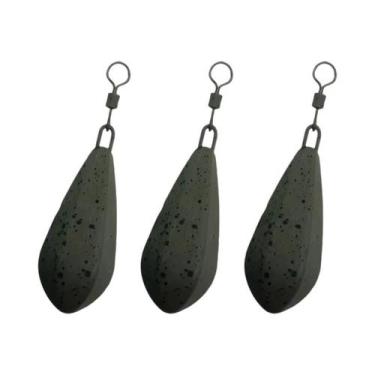 Imagem de Anéis Giratórios Em Formato De Gota De Água Para Chumbadas Willow (3 P