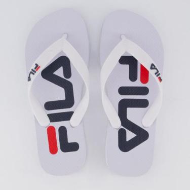 Imagem de Chinelo Fila Fingers Feminino Branco, 35-36