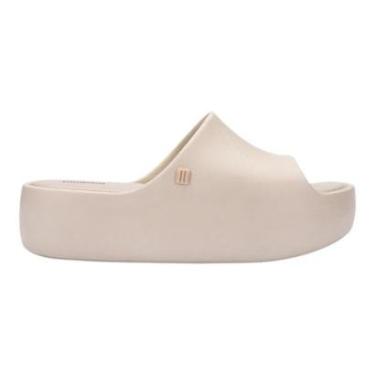 Imagem de Chinelo Melissa Free Platform Slide Feminino Bege Claro EVA-Feminino