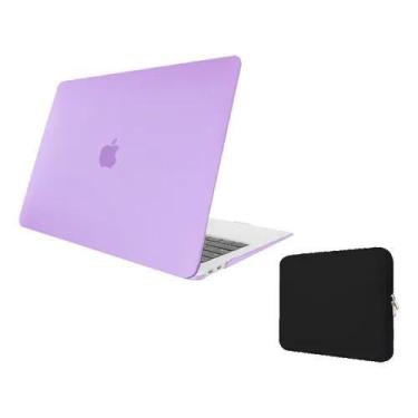 Imagem de Kit Capa Case Compatível Com Macbookk PRO 13 A2338 CHIP M1 M2 A1706 A1