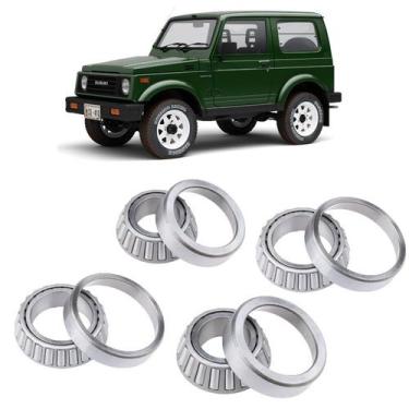 Imagem de Rolamentos Diferencial Dianteiro SUZUKI Samurai 1990 até 1995 - AD Par