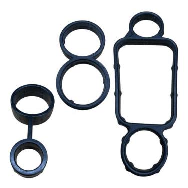 Imagem de Kit Vedação Bomba Radiador Óleo Motor Renault Kwid Logan - LKA