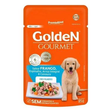 Imagem de Ração Úmida Sachê PremieR Pet Golden Cão Filhote Frango 85G