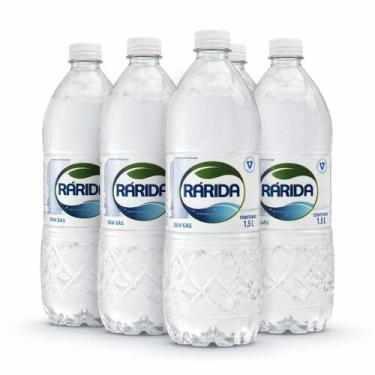 Imagem de Água Mineral Rárida Alcalina 1,5L pH +10 Sem Gás  Fardo com 6 Garrafas