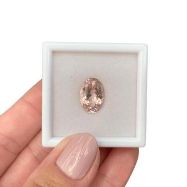 Imagem de Morganita Peachy Oval 5,23ct - SP GEMAS